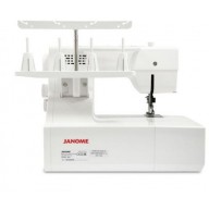 Плоскошовная машина Janome Cover Pro 7000 ГЦ - Плоскошовная машина Janome  Cover Pro 7000 CPS вид сзади, бабиностойка