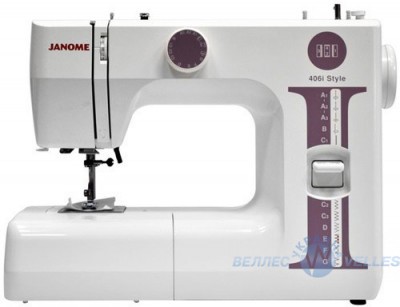 Електромеханічна швейна машина Janome 406i Style