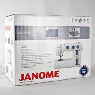Електромеханічна швейна машина Janome 412i Style - швейная машина Janome 412i Style в упаковке