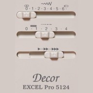 Електромеханічна швейна машинка Janome Decor Excel 5124 - Електромеханічна швейна машинка Janome Decor Excel 5124