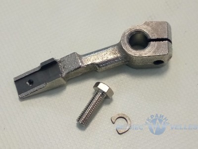 Шатун лівого петлителя з шайбою і гвинтом для оверлока Leader 350/ TL101