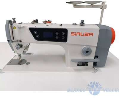 Siruba DL720-H1, промислова швейна машина з вбудованим безшумним сервомотором і позиціонером голки, для середніх і важких тканин