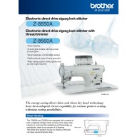 Промислова швейна машина зигзаг Brother Z-8560A-431  - Brother Z-8560A-431 