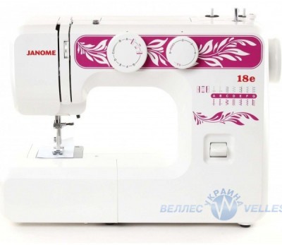 Електромеханічна швейна машинка Janome 18e
