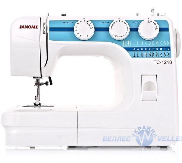 Електромеханічна швейна машина Janome TC 1218