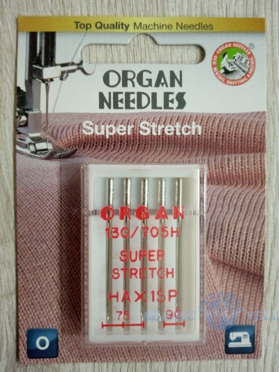 Иглы ORGAN супер-стрейч в блистере 130/705H ассортимент ( 5 шт/уп )