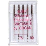 Голки ORGAN 130/705S Embroidery 75, 90 (в упаковці 5 шт) - Голки ORGAN 130/705S Embroidery 75, 90 (в упаковці 5 шт)