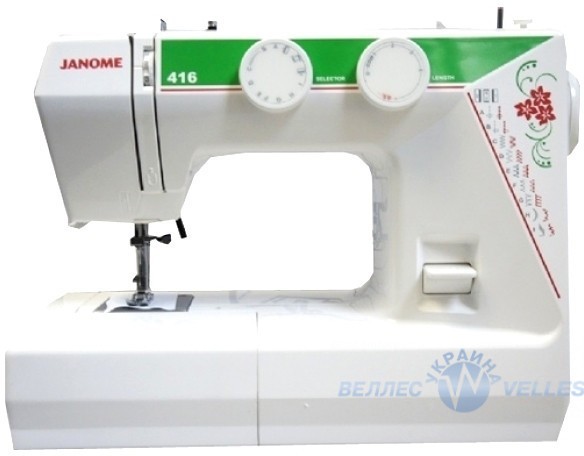 Електромеханічна швейна машинка Janome 416
