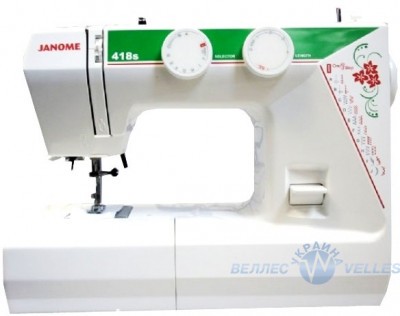 Електромеханічна швейна машинка Janome 418S